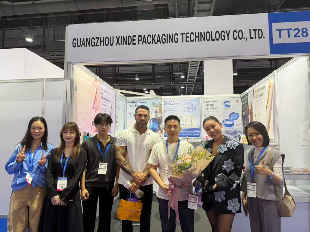 Our sales team with clients